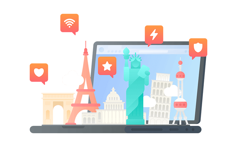 在中国台湾省连接到中国的代理 - 翻回VPN