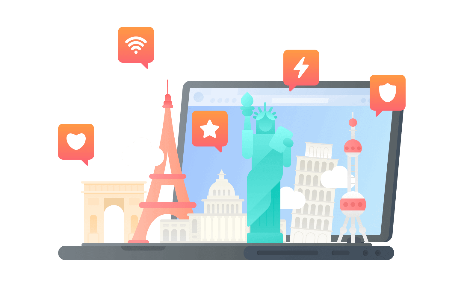 在中国台湾省连接到中国的代理 - 翻回VPN